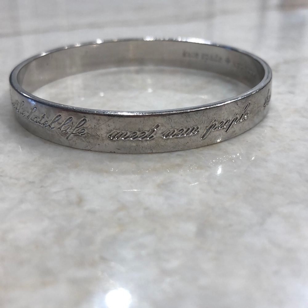 Silver Kate Spade Bangle - Picture 2 of 3
